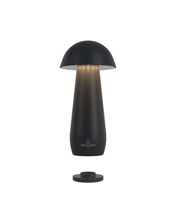 MODENA – 16cm, zwart, oplaadbare tafellamp van Villeroy & Boch – afbeelding 2