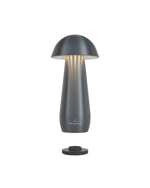 MODENA – 16cm, grafiet, oplaadbare tafellamp van Villeroy & Boch
