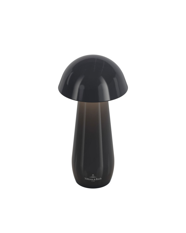MODENA – 16cm, zwart keramiek, oplaadbare tafellamp van Villeroy & Boch