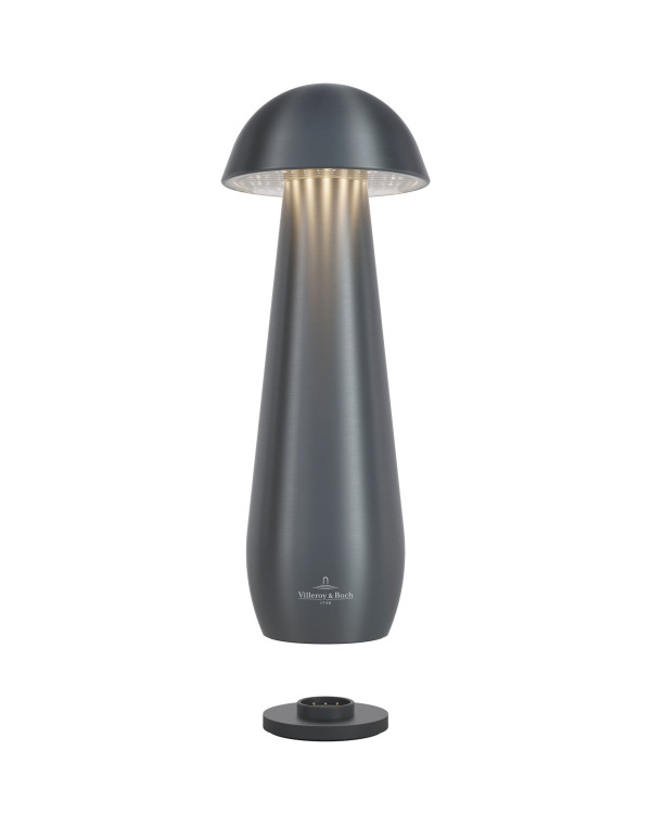 MODENA – Grafietkleurig, 21 cm, oplaadbare tafellamp van Villeroy & Boch – afbeelding 3