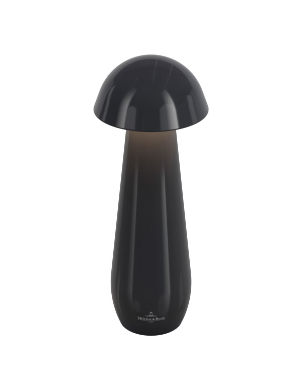 MODENA – 21cm, zwart keramiek, oplaadbare tafellamp van Villeroy & Boch – afbeelding 2