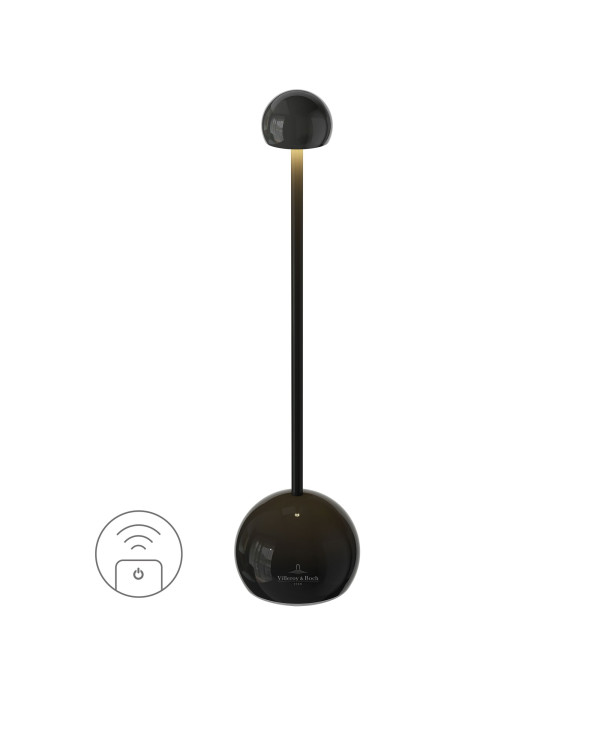 ELBA RC – zwart keramiek, oplaadbare tafellamp van Villeroy & Boch – afbeelding 4