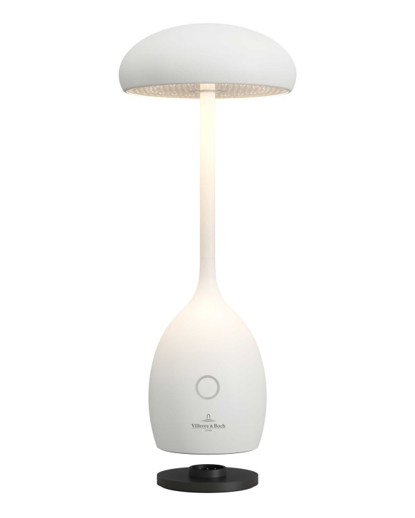 TRIEST – wit, 25cm, oplaadbare tafellamp van Villeroy & Boch – afbeelding 2