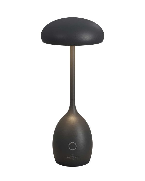 TRIEST – zwart, 25cm, oplaadbare tafellamp van Villeroy & Boch – afbeelding 3