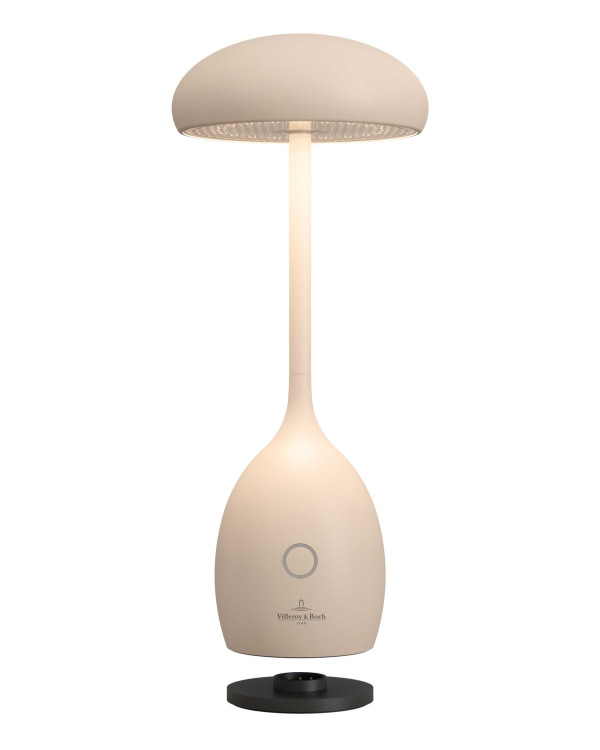 TRIEST – zand, 25cm, oplaadbare tafellamp van Villeroy & Boch – afbeelding 2