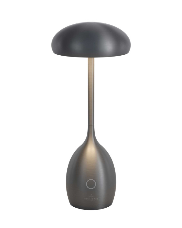 TRIEST – geborsteld grafiet, 25cm, oplaadbare tafellamp van Villeroy & Boch – afbeelding 3