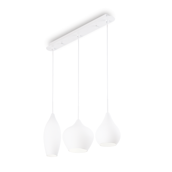 Hanglamp SOFT wit van Ideal Lux - OANN