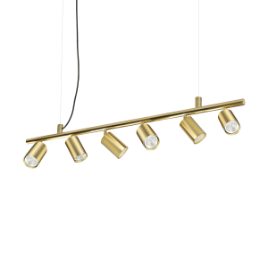 Hanglamp DYNAMITE messing van Ideal Lux - OANN