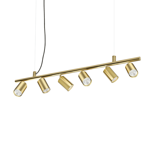 Hanglamp DYNAMITE messing van Ideal Lux - OANN