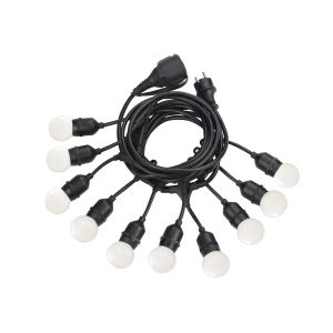 Hanglamp FIESTA zwart van Ideal Lux - OANN