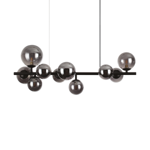 Hanglamp PERLAGE gerookt van Ideal Lux - OANN