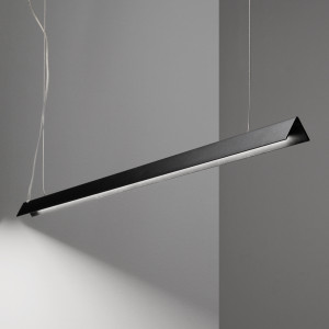Hanglamp V-LINE wit van Ideal Lux sfeerbeeld - OANN