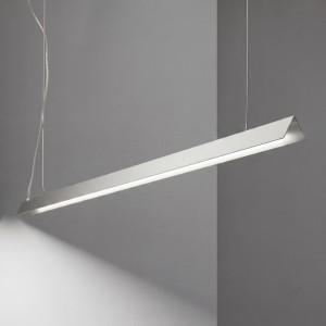 Hanglamp V-LINE zwart van Ideal Lux sfeerbeeld - OANN