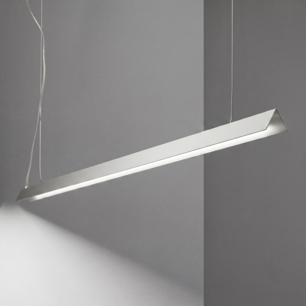 Hanglamp V-LINE zwart van Ideal Lux sfeerbeeld - OANN