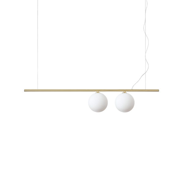 Hanglamp PERLINE messing van Ideal Lux - OANN