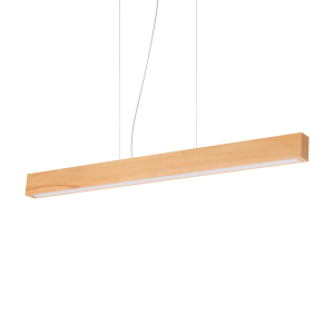 Hanglamp CRAFT walnoot van Ideal Lux - OANN