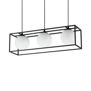 Hanglamp LINGOTTO zwart van Ideal Lux - OANN