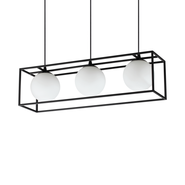 Hanglamp LINGOTTO zwart van Ideal Lux - OANN