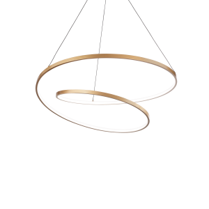 Hanglamp OZ messing van Ideal Lux - OANN