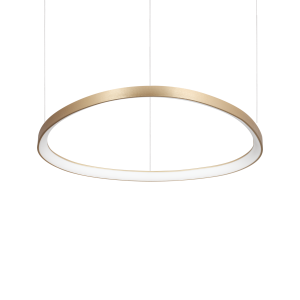 Hanglamp GEMINI messing van Ideal Lux - OANN