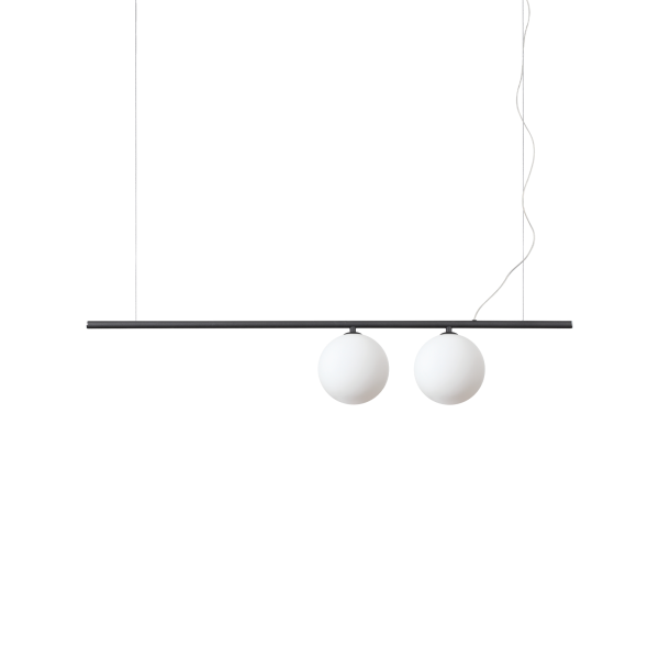 Hanglamp PERLINE zwart van Ideal Lux - OANN