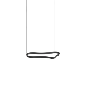 Hanglamp WAVES zwart van Ideal Lux - OANN