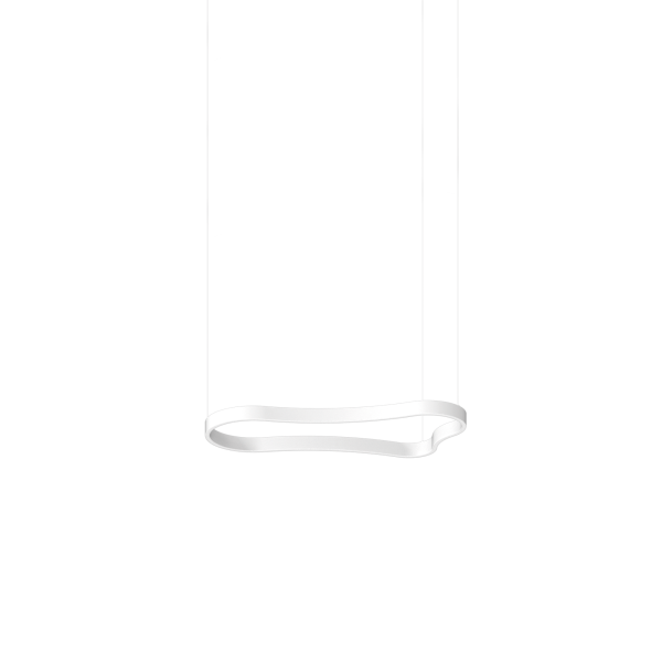 Hanglamp WAVES wit van Ideal Lux - OANN