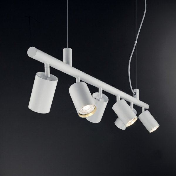 Hanglamp DYNAMITE wit van Ideal Lux sfeerbeeld - OANN