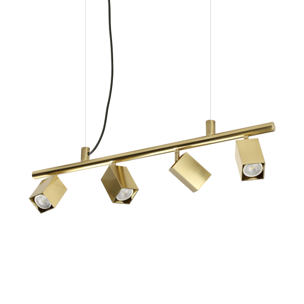 Hanglamp DYNAMITE messing van Ideal Lux - OANN