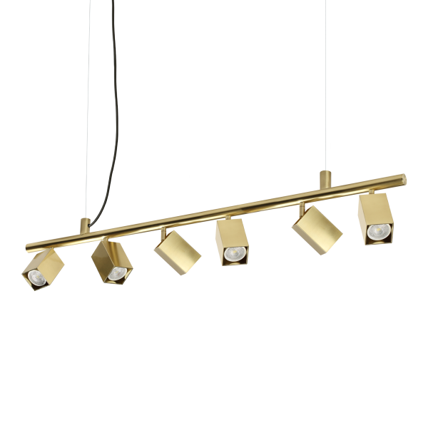 Hanglamp DYNAMITE messing van Ideal Lux - OANN