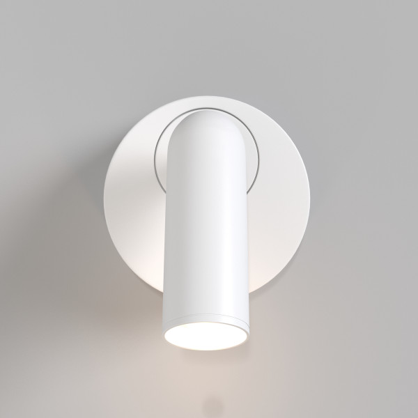 Wandlamp Mirax wit detail van Maytoni - OANN