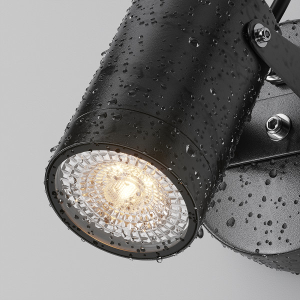 Wandlamp buiten Scope zwart detail van Maytoni - OANN