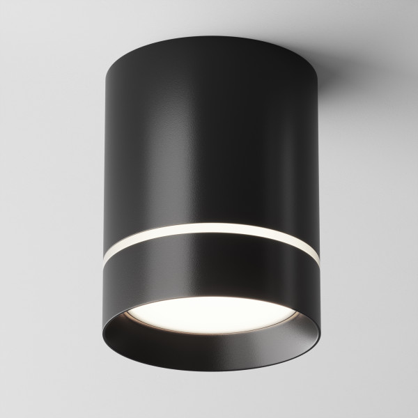 Plafondlamp Orlo zwart van Maytoni - OANN