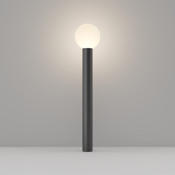 Staande buitenlamp Bold zwart van Maytoni - OANN
