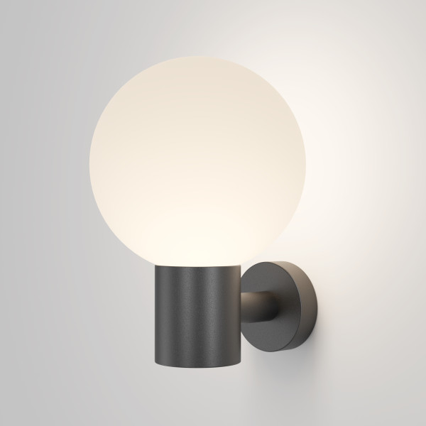 Wandlamp buiten Bold zwart van Maytoni - OANN