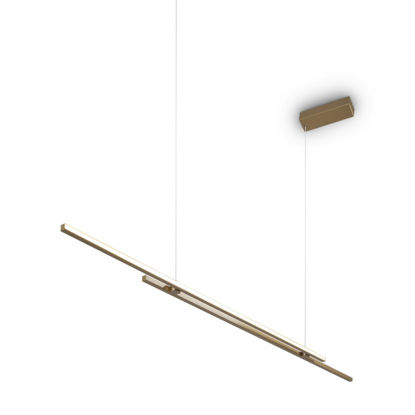 Hanglamp Halo messing sfeerbeeld van Maytoni - OANN