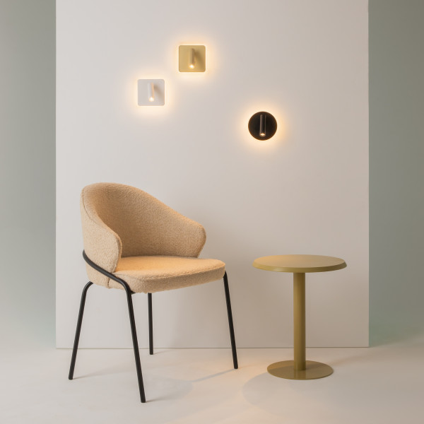 Wandlamp Ios 176 goud mat bovenaanzicht van Maytoni - OANN