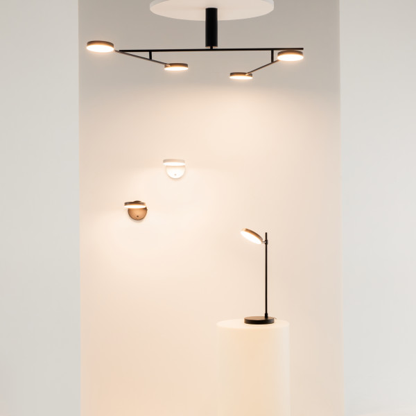 Wandlamp Fad zwart zijaanzicht van Maytoni - OANN