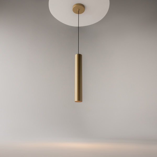 Hanglamp Pro Focus goud opstelling van Maytoni - OANN