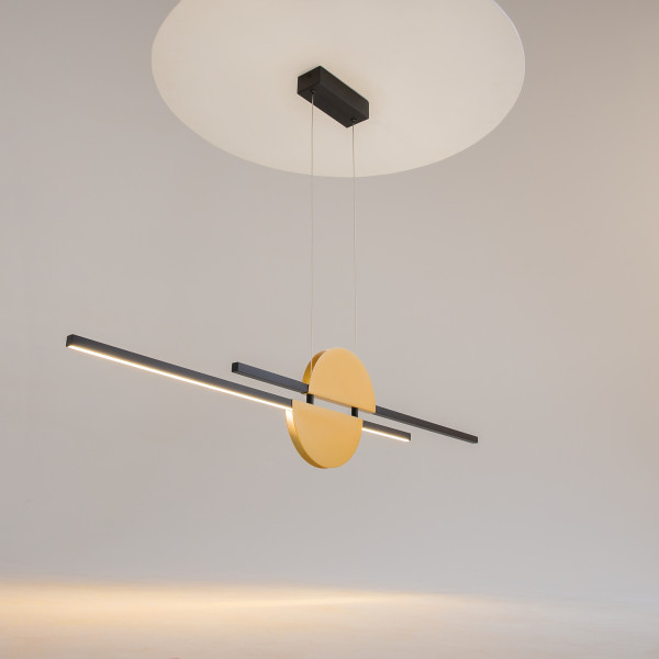 Hanglamp Skyline zwart opstelling van Maytoni - OANN