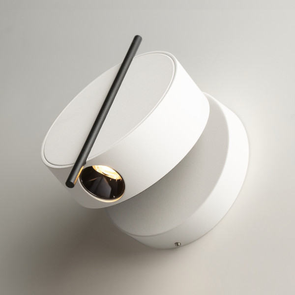 Wandlamp Nuance wit sfeerbeeld van Maytoni - OANN