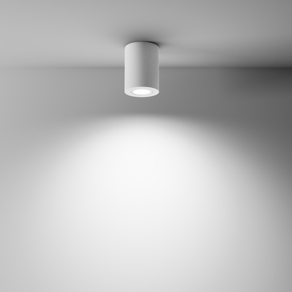 Plafondlamp Atom wit detail van Maytoni - OANN