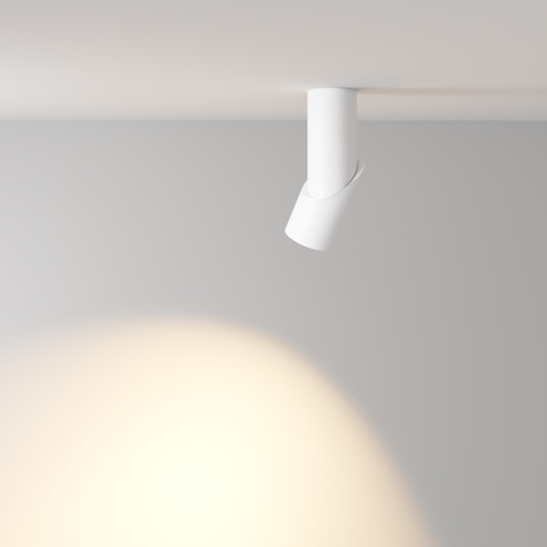 Plafondlamp Dafne wit detail van Maytoni - OANN