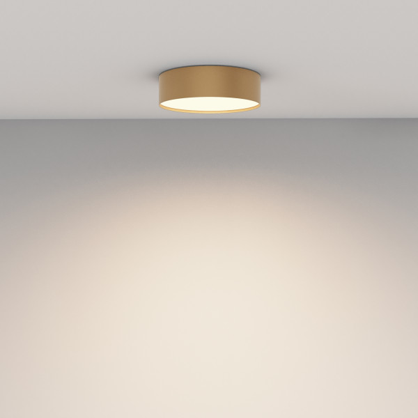 Plafondlamp Zon goud mat detail van Maytoni - OANN