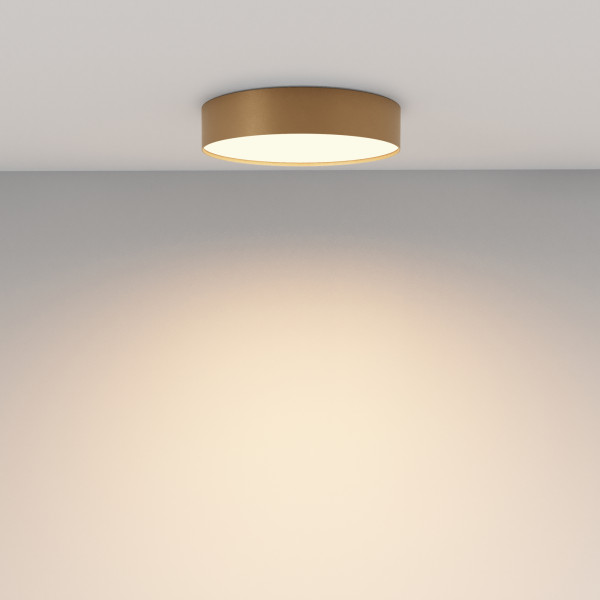 Plafondlamp Zon goud mat detail van Maytoni - OANN