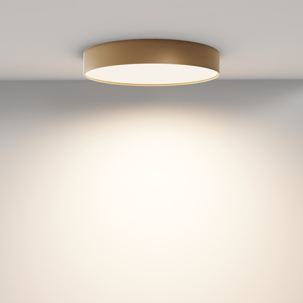 Plafondlamp Zon goud mat detail van Maytoni - OANN
