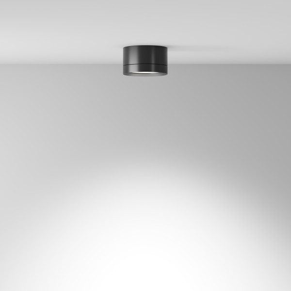 Plafondlamp Hoop zwart detail van Maytoni - OANN