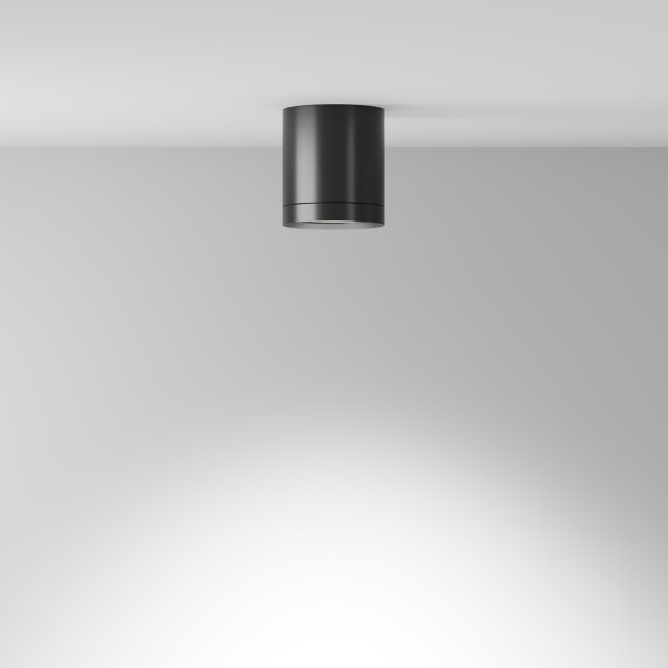 Plafondlamp Hoop zwart detail van Maytoni - OANN
