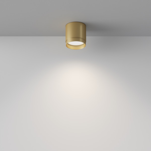 Plafondlamp Polar goud mat detail van Maytoni - OANN