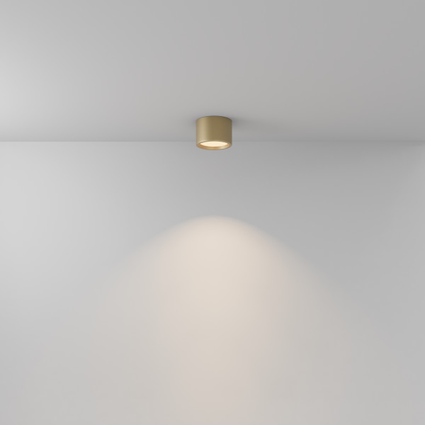 Plafondlamp Hydra goud mat detail van Maytoni - OANN